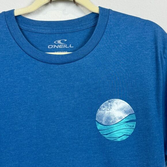 O’Neill Blue Wave Graphic Surf T-shirt M - Picture 5 of 6